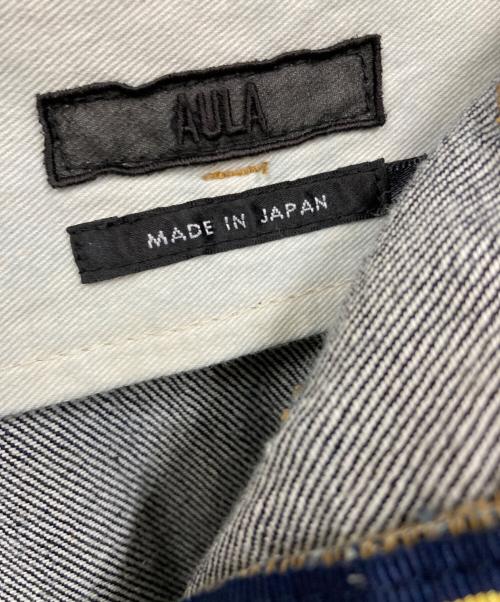 AULA（オーラ）AULA (オーラ) デニムスカート インディゴの古着・服飾アイテム