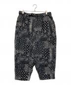 TIGHTBOOTH PRODUCTIONタイトブースプロダクション）の古着「PAISLEY BALLOON PANTS」｜ブラック