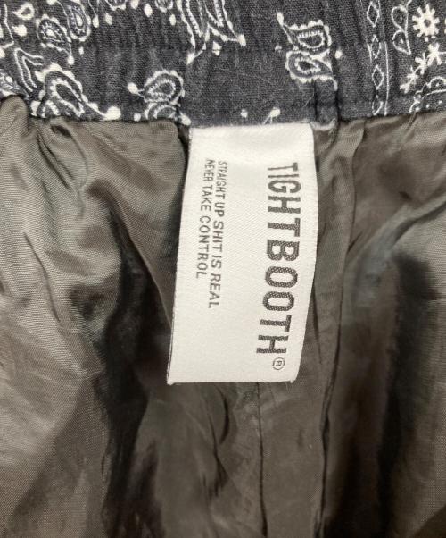 TIGHTBOOTH PRODUCTION（タイトブースプロダクション）TIGHTBOOTH PRODUCTION (タイトブースプロダクション) PAISLEY BALLOON PANTS ブラック サイズ:XLの古着・服飾アイテム