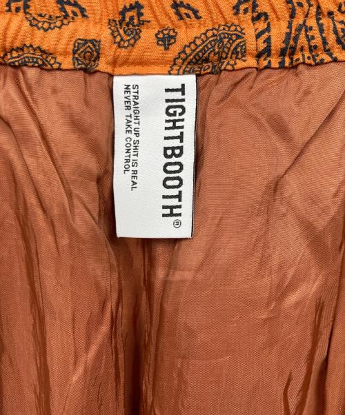 TIGHTBOOTH PRODUCTION（タイトブースプロダクション）TIGHTBOOTH PRODUCTION (タイトブースプロダクション) PAISLEY BALLOON PANTS オレンジ サイズ:XLの古着・服飾アイテム