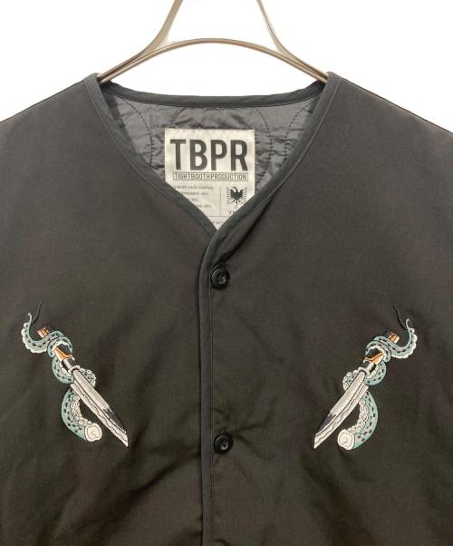 TIGHTBOOTH PRODUCTION（タイトブースプロダクション）TIGHTBOOTH PRODUCTION (タイトブースプロダクション) TAKODOSU LINER JACKET ブラック サイズ:XLの古着・服飾アイテム