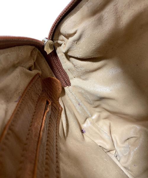 BOTTEGA VENETA（ボッテガベネタ）BOTTEGA VENETA (ボッテガベネタ) イントレチャート ショルダーバッグ ブラウンの古着・服飾アイテム