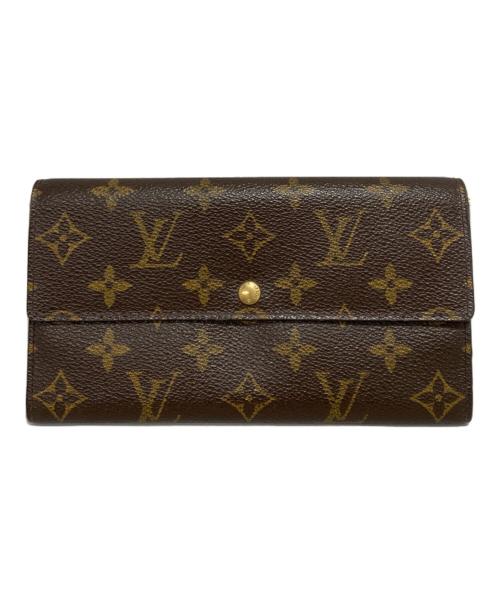 LOUIS VUITTON（ルイ ヴィトン）LOUIS VUITTON (ルイ ヴィトン) 長財布 ブラウンの古着・服飾アイテム