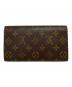 LOUIS VUITTON (ルイ ヴィトン) 長財布 ブラウン：12000円