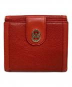 BVLGARIブルガリ）の古着「財布」｜レッド