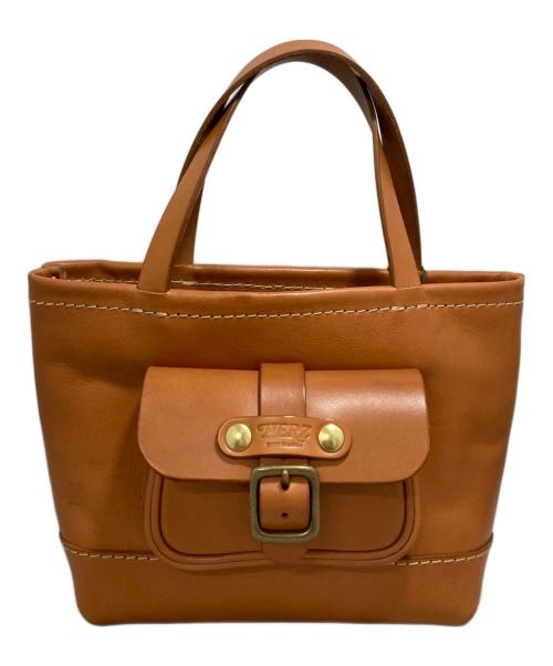 Herz（ヘルツ）Herz (ヘルツ) ハンドバッグ ブラウンの古着・服飾アイテム