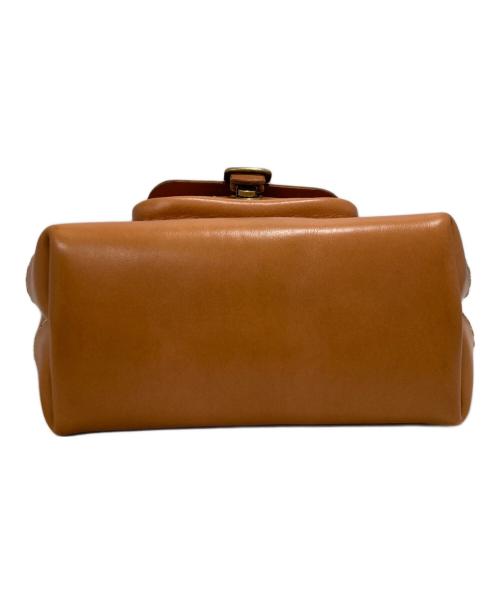 Herz（ヘルツ）Herz (ヘルツ) ハンドバッグ ブラウンの古着・服飾アイテム