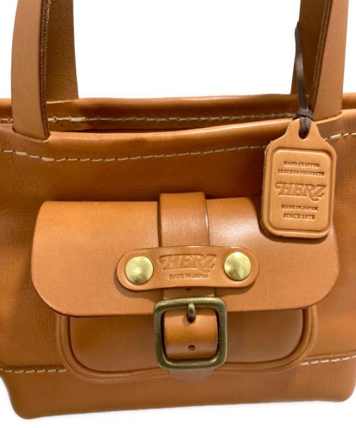 Herz（ヘルツ）Herz (ヘルツ) ハンドバッグ ブラウンの古着・服飾アイテム