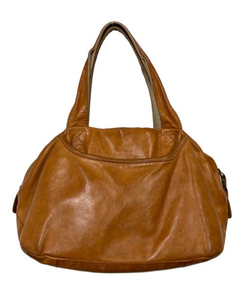 genten（ゲンテン）genten (ゲンテン) ハンドバッグ ブラウンの古着・服飾アイテム