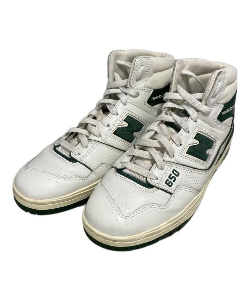 NEW BALANCE（ニューバランス）NEW BALANCE (ニューバランス) ハイカットスニーカー ネイビー サイズ:27.5の古着・服飾アイテム