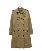 BURBERRYバーバリー）の古着「裏ノヴァチェックトントレンチコート」｜ベージュ