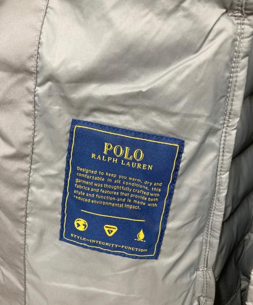 POLO RALPH LAUREN（ポロ・ラルフローレン）POLO RALPH LAUREN (ポロ・ラルフローレン) ダウンコート グレー サイズ:XSの古着・服飾アイテム