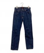 RESOLUTEリゾルト）の古着「セルビッチデニムパンツ」｜インディゴ
