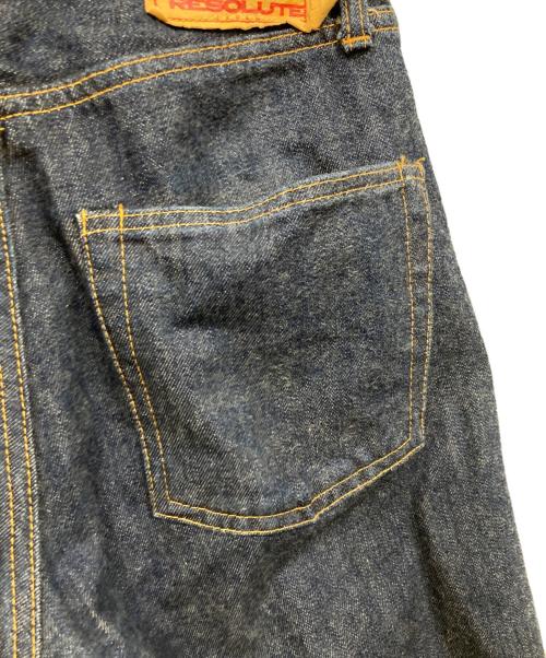 RESOLUTE（リゾルト）RESOLUTE (リゾルト) セルビッチデニムパンツ インディゴ サイズ:W31　L32の古着・服飾アイテム