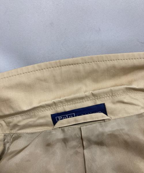 POLO RALPH LAUREN（ポロ・ラルフローレン）POLO RALPH LAUREN (ポロ・ラルフローレン) テーラードジャケット ベージュ サイズ:36の古着・服飾アイテム
