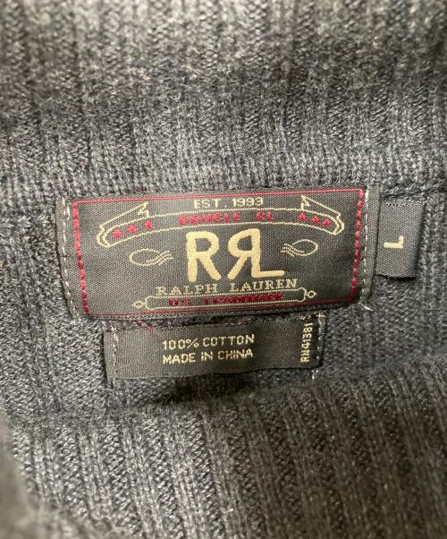 RRL（ダブルアールエル）RRL (ダブルアールエル) タートルネックニット グレー サイズ:Lの古着・服飾アイテム