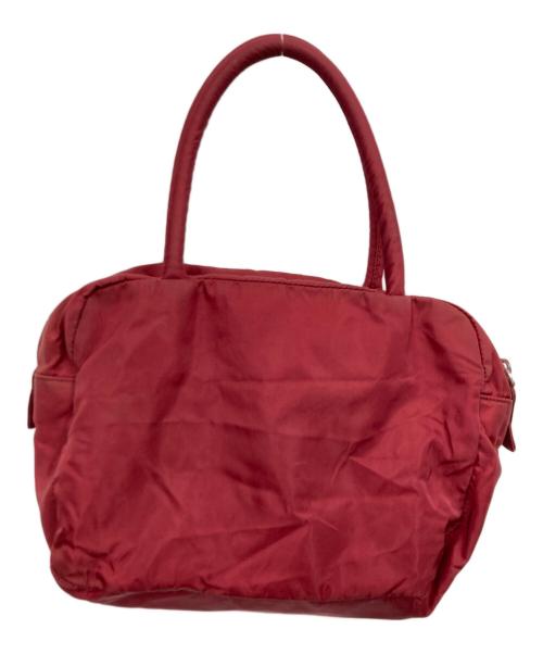 PRADA（プラダ）PRADA (プラダ) ハンドバッグ レッドの古着・服飾アイテム