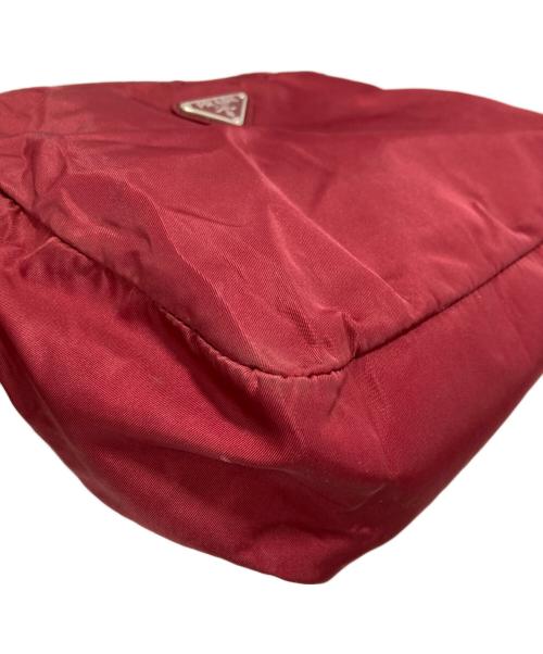 PRADA（プラダ）PRADA (プラダ) ハンドバッグ レッドの古着・服飾アイテム