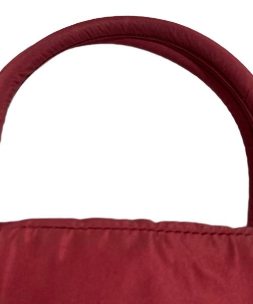 PRADA（プラダ）PRADA (プラダ) ハンドバッグ レッドの古着・服飾アイテム