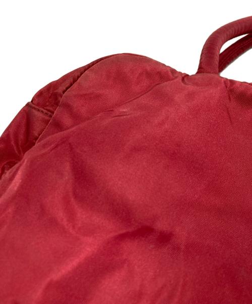 PRADA（プラダ）PRADA (プラダ) ハンドバッグ レッドの古着・服飾アイテム