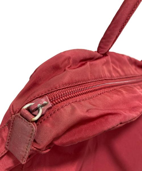 PRADA（プラダ）PRADA (プラダ) ハンドバッグ レッドの古着・服飾アイテム