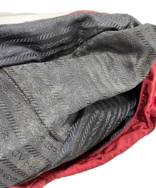 PRADA（プラダ）PRADA (プラダ) ハンドバッグ レッドの古着・服飾アイテム