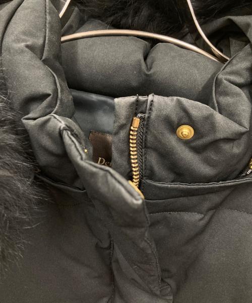 Demi-Luxe Beams（デミルクス ビームス）Demi-Luxe Beams (デミルクス ビームス) ファーダウンコート ブラック サイズ:38の古着・服飾アイテム
