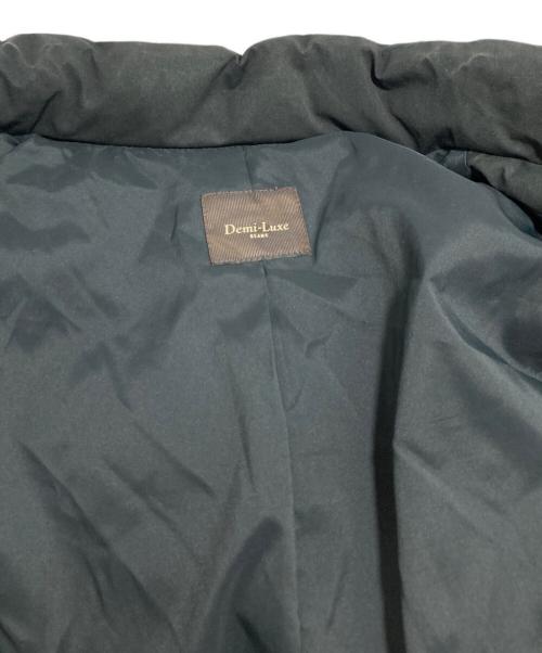 Demi-Luxe Beams（デミルクス ビームス）Demi-Luxe Beams (デミルクス ビームス) ファーダウンコート ブラック サイズ:38の古着・服飾アイテム
