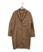 Acne studiosアクネ ストゥディオズ）の古着「SINGLE-BREASTED COAT」｜ベージュ