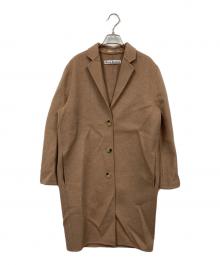 Acne studios（アクネ ストゥディオズ）の古着「SINGLE-BREASTED COAT」｜ベージュ