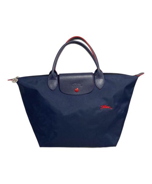 LONGCHAMP（ロンシャン）LONGCHAMP (ロンシャン) トートバッグ ネイビーの古着・服飾アイテム