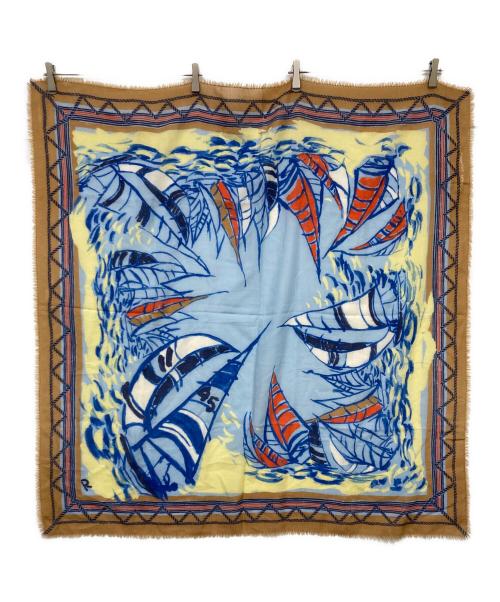 45rpm（45アールピーエム）45rpm (45アールピーエム) 大判ストール ベージュの古着・服飾アイテム