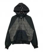 COACHコーチ）の古着「パーカー」｜ブラック