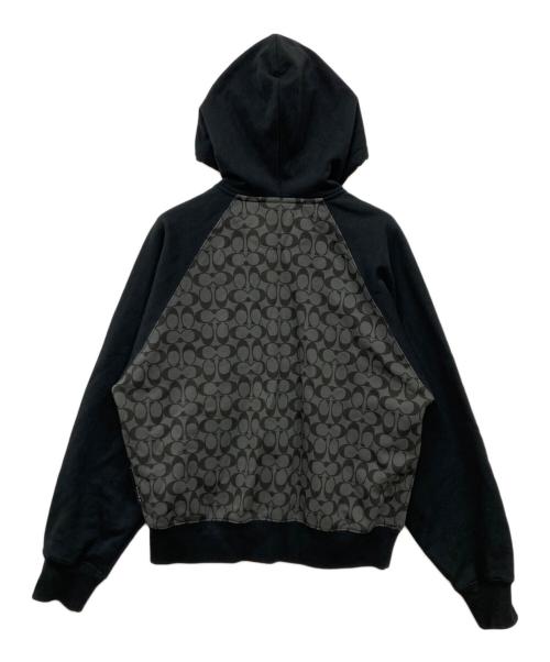 COACH（コーチ）COACH (コーチ) パーカー ブラック サイズ:Mの古着・服飾アイテム