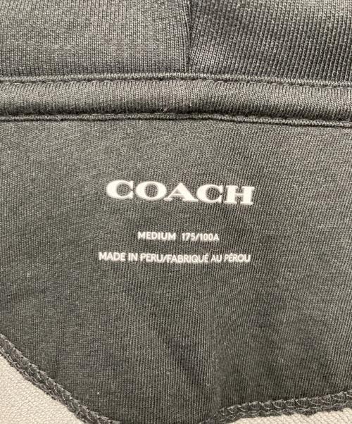 COACH（コーチ）COACH (コーチ) パーカー ブラック サイズ:Mの古着・服飾アイテム