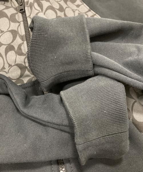 COACH（コーチ）COACH (コーチ) パーカー ブラック サイズ:Mの古着・服飾アイテム