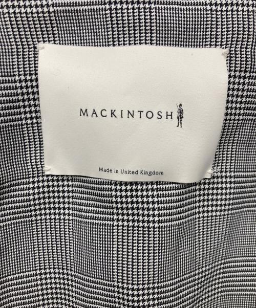 MACKINTOSH（マッキントッシュ）MACKINTOSH (マッキントッシュ) ストライプコート ブラック サイズ:表記なしの古着・服飾アイテム