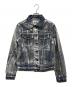MSGM（エムエスジーエム）の古着「コーティングデニムジャケット」｜インディゴ