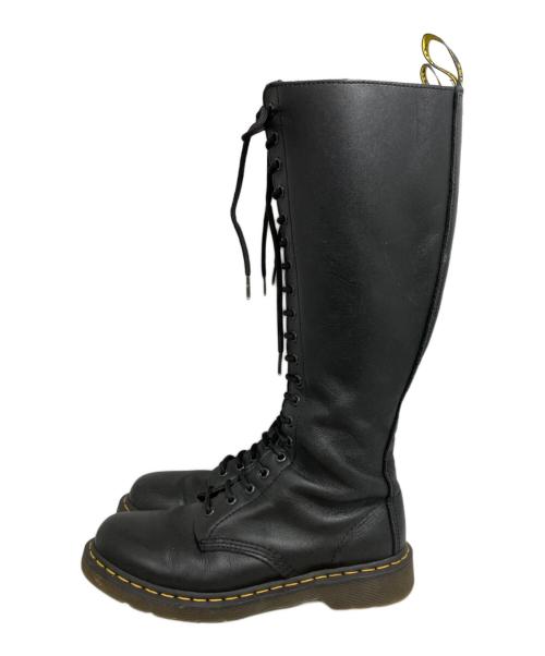 Dr.Martens（ドクターマーチン）Dr.Martens (ドクターマーチン) ロングブーツ ブラック サイズ:UK7の古着・服飾アイテム