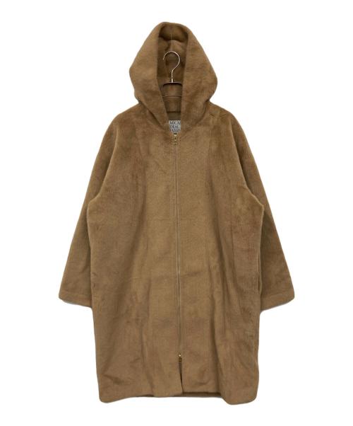 MICA&DEAL（マイカアンドディール）MICA&DEAL (マイカアンドディール) フーデッドファーコート ブラウン サイズ:FREEの古着・服飾アイテム