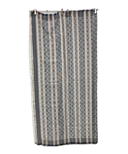 LOUIS VUITTON（ルイ ヴィトン）LOUIS VUITTON (ルイ ヴィトン) ストール ブルーの古着・服飾アイテム