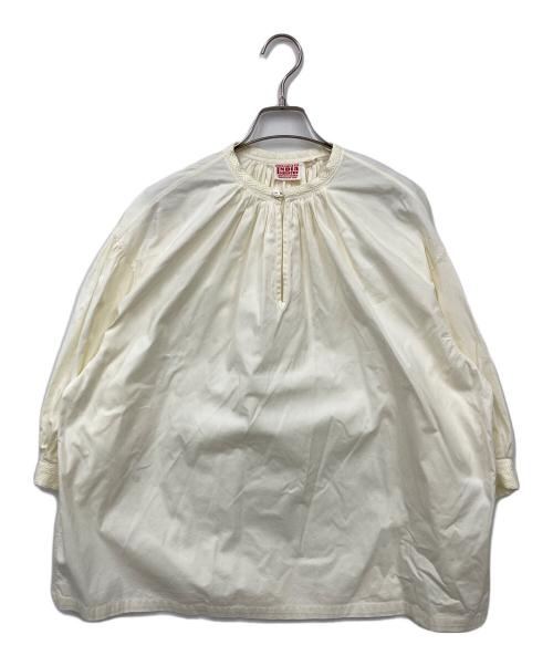 INDIA INDUSTRY（インディアインダストーリー）INDIA INDUSTRY (インディアインダストーリー) ブラウス アイボリー サイズ:1 未使用品の古着・服飾アイテム