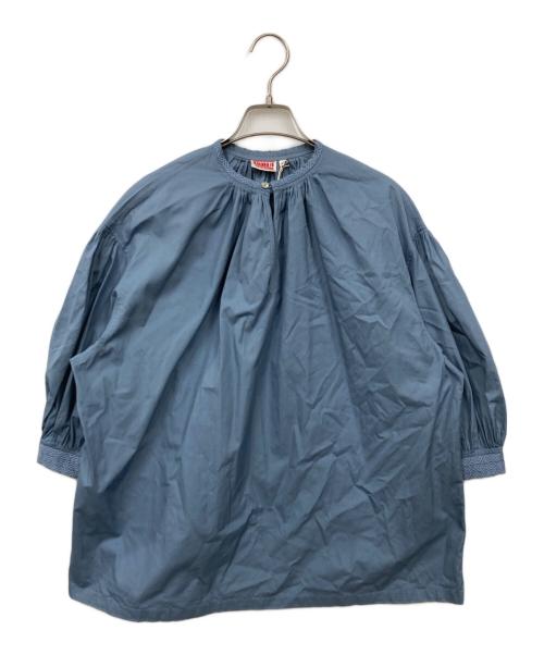 INDIA INDUSTRY（インディアインダストーリー）INDIA INDUSTRY (インディアインダストーリー) ブラウス ネイビー サイズ:1 未使用品の古着・服飾アイテム