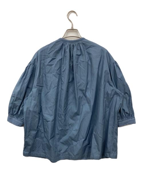 INDIA INDUSTRY（インディアインダストーリー）INDIA INDUSTRY (インディアインダストーリー) ブラウス ネイビー サイズ:1 未使用品の古着・服飾アイテム