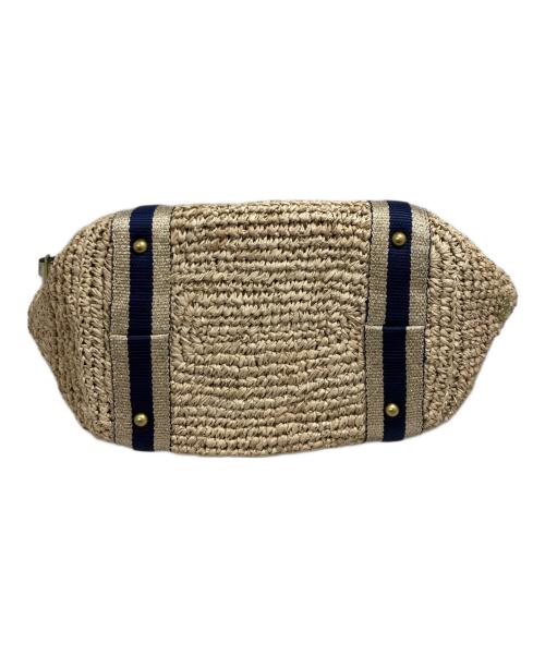 VIOLAd'ORO（ヴィオラドーロ）VIOLAd'ORO (ヴィオラドーロ) 2wayかごバッグ ベージュ 未使用品の古着・服飾アイテム