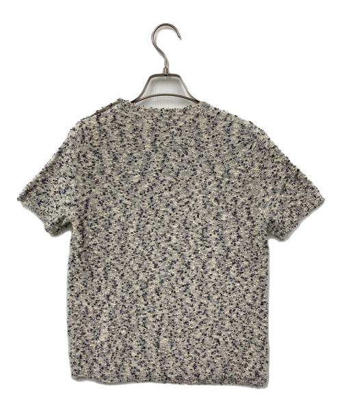 MaxMara（マックスマーラ）MaxMara (マックスマーラ) 半袖ニット グレー サイズ:Mの古着・服飾アイテム