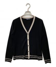 'S Max Mara（エスマックスマーラ）の古着「カーディガン」｜ブラック