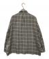 REMI RELIEF (レミレリーフ) チェックシャツ グレー サイズ:M：13000円