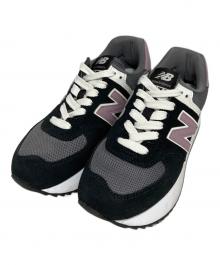NEW BALANCE（ニューバランス）の古着「スニーカー」｜ブラック×パープル