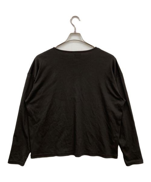 SEEALL（シーオール）SEEALL (シーオール) カットソー ブラック サイズ:3の古着・服飾アイテム